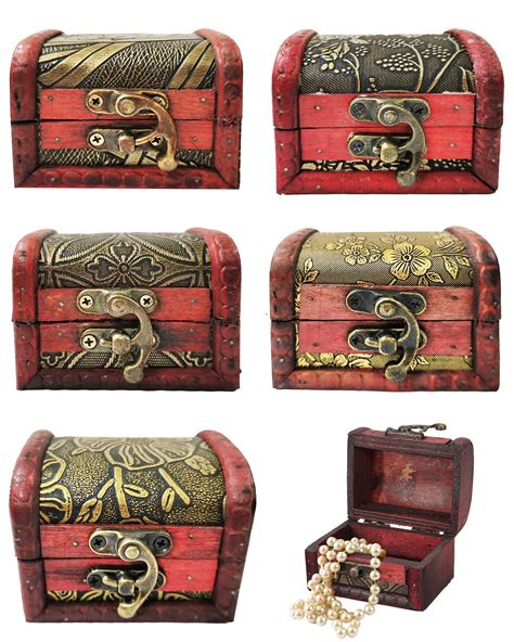 small metal treasure box|small wooden treasure chest boxes.